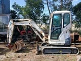 2012 Kubota U25-3EU mini excavator, side view