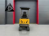 Gorila G20SE I PRO mini excavator, rear view