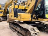 2021 Caterpillar 320GC crawler excavator, side profile view