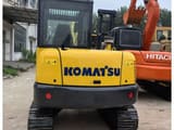 2024 Komatsu PC56 mini excavator, rear view