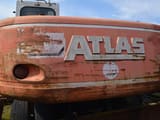 1996 Atlas 1404 M wheel excavator rear counterweight view