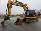 2018 Caterpillar 325F CR crawler excavator, side view