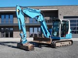 2017 Takeuchi TB290 mini excavator, side view