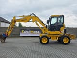 2017 Komatsu PW98MR-8 wheel excavator side view