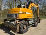 2008 Liebherr A314 LITRONIC wheel excavator, rear three-quarter view