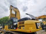 2020 Caterpillar 336DL crawler excavator, rear three-quarter view