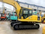 2007 Komatsu PC200-7 crawler excavator, side view