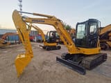 2020 Komatsu PC50MR mini excavator, side profile view