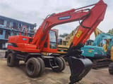2015 Doosan DH150W-7 wheel excavator, side profile view