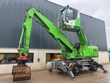 2018 Sennebogen 818E material handler, side view