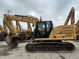 2018 Caterpillar 320 excavator side view