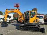 2013 Hyundai R80CR-9 crawler excavator side view