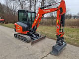 2023 Kubota KX030-4 crawler excavator, side view