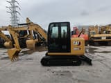 2023 Caterpillar 306E2 mini excavator side view