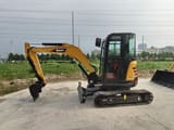 2023 Sany SY35U mini excavator, side view