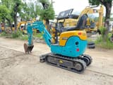 2024 Kubota U-008 mini excavator, rear three-quarter view
