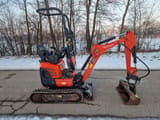 2017 Kubota U10-3 mini excavator, side view