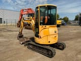 2012 Yanmar VIO 20-4 mini excavator, rear three-quarter view