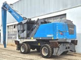 2023 Fuchs MHL360 F material handler, side profile view