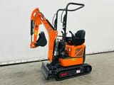 2025 Kubota CRE120 mini excavator, side view
