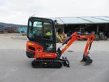 2022 Kubota KX016-4 mini excavator side view