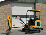 2022 JCB 19C-1 Electric mini excavator, side view