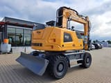 2023 Liebherr A916 Compact wheel excavator, rear three-quarter view