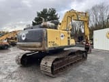 2000 Komatsu PC180LC-6K crawler excavator, rear three-quarter view
