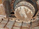 2013 Hyundai R380LC-9A crawler excavator track drive motor detail