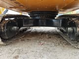 Caterpillar 330D crawler excavator undercarriage view
