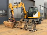 2018 Liebherr A910 wheel excavator, side view