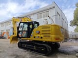 Caterpillar 320GC crawler excavator, rear three-quarter view