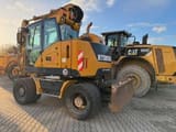 2017 Hydrema MX16 wheel excavator, side view
