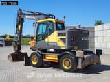 2015 Volvo EWR150E wheel excavator, rear three-quarter view