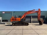 2014 Hitachi Zaxis 470LCH crawler excavator, side view