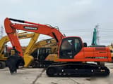 2016 Doosan DX225LCA crawler excavator side view