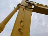 2007 Komatsu PC200-7 crawler excavator boom detail