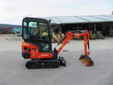 2022 Kubota KX018-4 mini excavator, side view