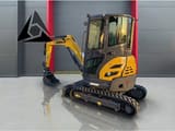 2026 Gorila G27SE I PRO CAB mini excavator, rear three-quarter view