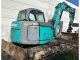 2002 Kobelco 80MSR mini excavator, rear three-quarter view