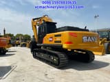 2024 Sany SY365H crawler excavator, rear three-quarter view