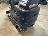 2026 Nuoman 1.2T mini excavator, rear view of operator station