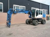 2002 Atlas 1404 wheel excavator side view