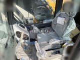 Interior view of a 2026 Hyundai 215L SMART PLUS crawler excavator cab