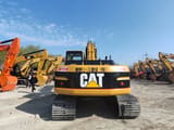 2018 Caterpillar 320BL crawler excavator, rear view