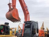 Hitachi ZX200-3 crawler excavator, front three-quarter view