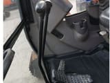 2020 Hitachi ZX70 mini excavator interior cab view