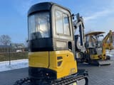 2024 NEX N18 ZERO TAIL mini excavator, rear three-quarter view
