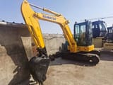 2018 Komatsu PC55MR-2 mini excavator, side view