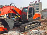 2024 Doosan DX225LC-9C crawler excavator, side view